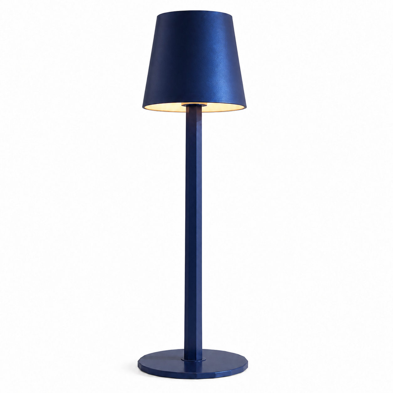 DISLUNA HUEZEL Skye Diamond Blue rechargeable cordless table lamp