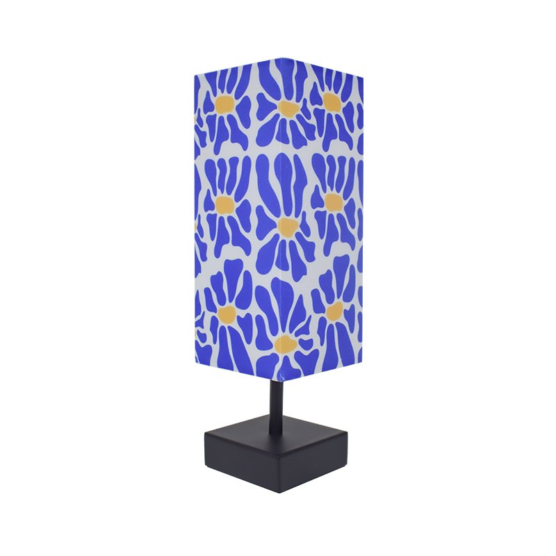 Indigo Seigaiha Japanese Table Lamp - JB-G11 - JB-G1 reference platform