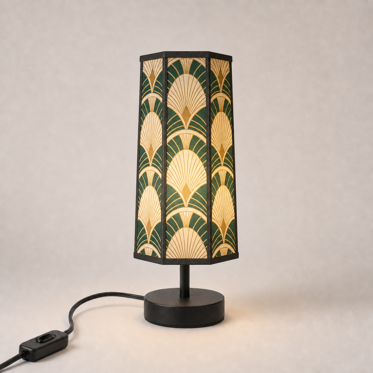 Emerald Art Deco Boutique-Hotel Lamp - JB-G13 - Model design