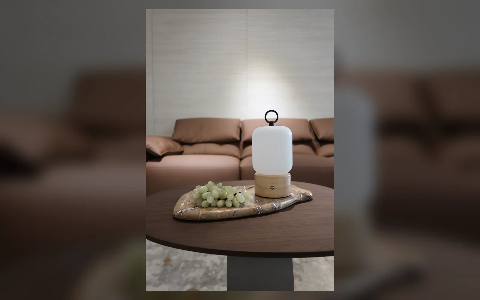 JB-468 portable lamp arrangement used to compare private-label production samples