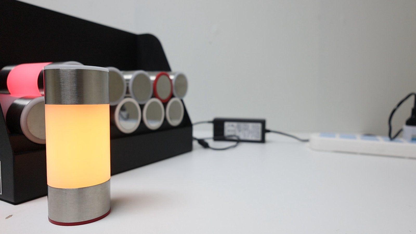 JBTD-137 rechargeable flip lamp and shared charging base, actual product