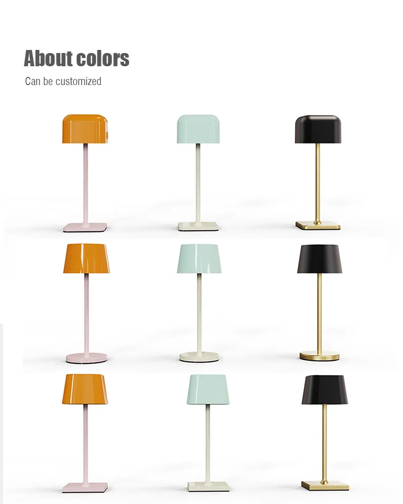 Mini Rechargeable Table Lamp functions and construction