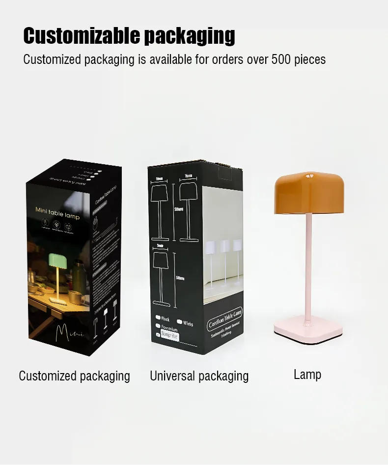 Mini Rechargeable Table Lamp product detail 5